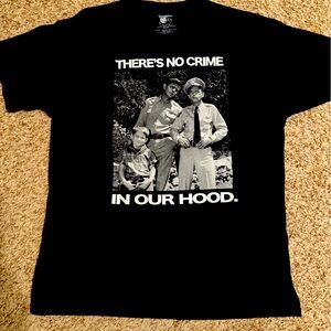 Andy Griffith “There’s No Crime in Our Hood” T-shirt.